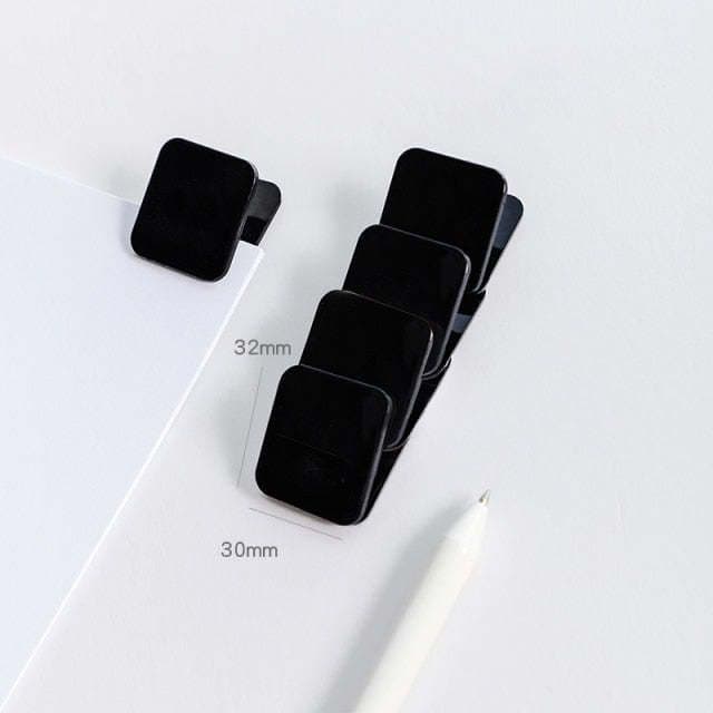image-Simple Square Japanese Cute Plastic Photo Note Holder