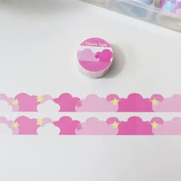 image-Ins Cute Stars And Clouds Border Decoration And Paper Tape