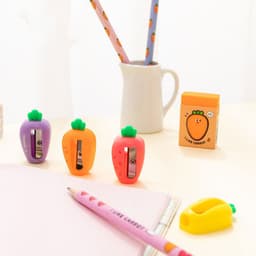 image-Fruit And Vegetable Shape Small Mini Pencil Sharpener Small And Portable