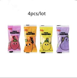 image-Fruit And Vegetable Shape Small Mini Pencil Sharpener Small And Portable