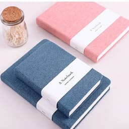 image-Japanese And Korean Small Cloth Super Thick Notebook