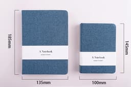 image-Japanese And Korean Small Cloth Super Thick Notebook