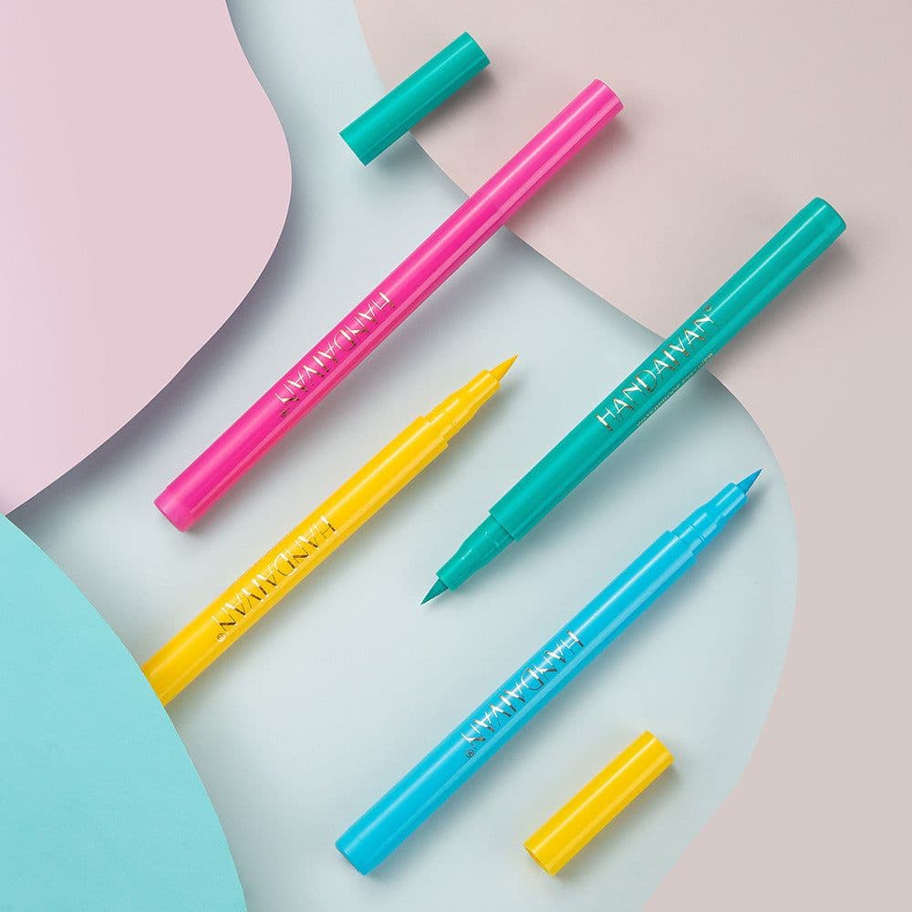 image-DIY Color Painting Is Not Easy To Smudge Matte Eyeliner