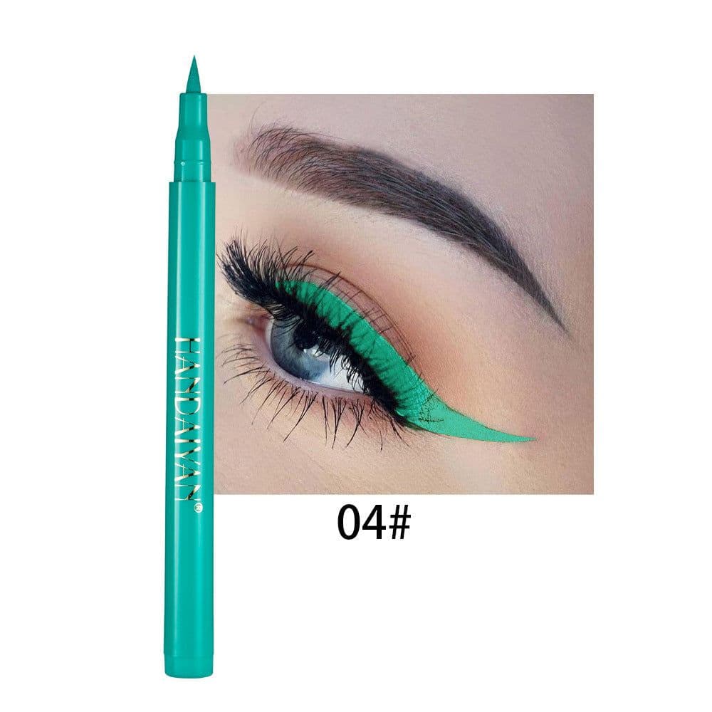 image-DIY Color Painting Is Not Easy To Smudge Matte Eyeliner
