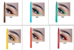 image-DIY Color Painting Is Not Easy To Smudge Matte Eyeliner