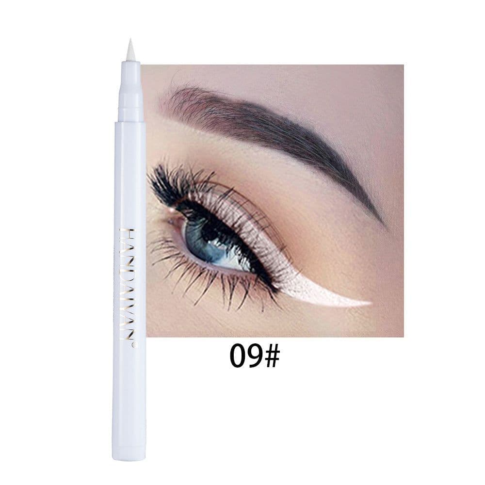 image-DIY Color Painting Is Not Easy To Smudge Matte Eyeliner