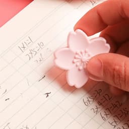 image-Student Cherry Blossom Eraser Leaves No Marks And No Debris