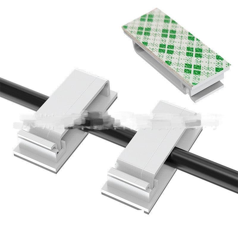 image-Home Portable Storage Cable Organizer Fixing Clip