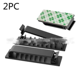 image-Home Portable Storage Cable Organizer Fixing Clip