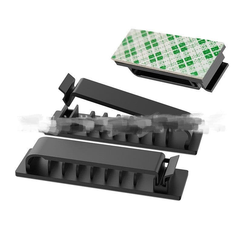 image-Home Portable Storage Cable Organizer Fixing Clip