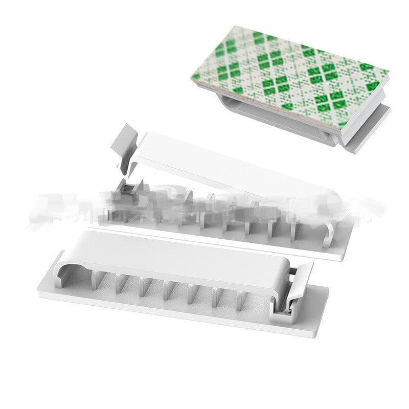 image-Home Portable Storage Cable Organizer Fixing Clip