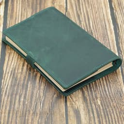 image-A5 Binder Handmade Cowhide Notebook