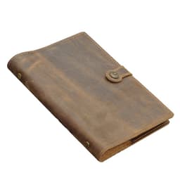 image-A5 Binder Handmade Cowhide Notebook