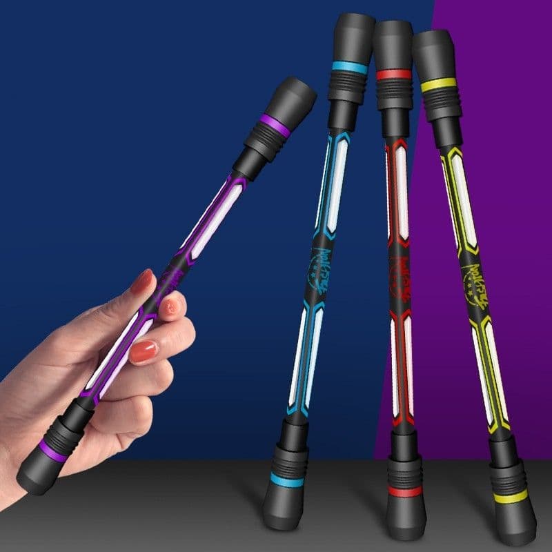 image-Frosted Silica Gel Anti Falling Anti Slip Rotary Pen