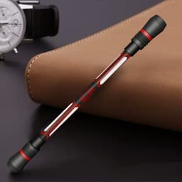 image-Frosted Silica Gel Anti Falling Anti Slip Rotary Pen