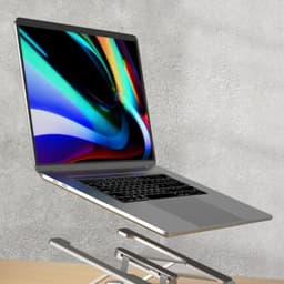 image-Collapsible Portable Bracket For Desktop Cooling Rack