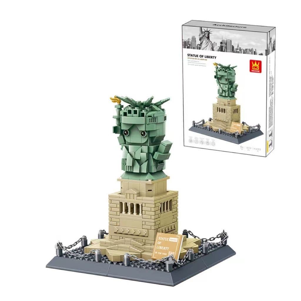image-Wange Building Block Street View Children's Toys