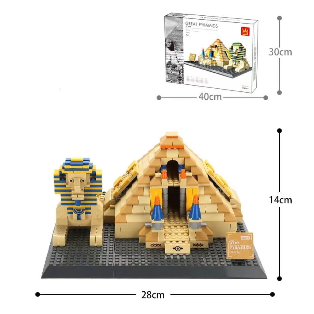 image-Wange Building Block Street View Children's Toys