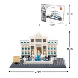 image-Wange Building Block Street View Children's Toys