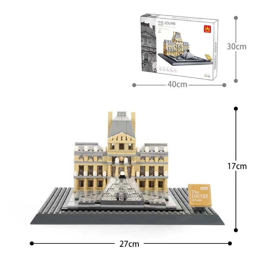 image-Wange Building Block Street View Children's Toys