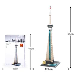 image-Wange Building Block Street View Children's Toys