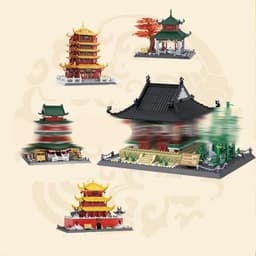 image-Wange Building Block Street View Children's Toys
