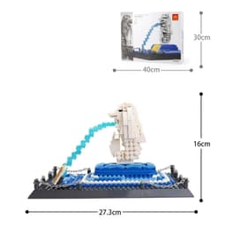 image-Wange Building Block Street View Children's Toys