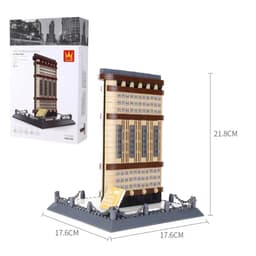 image-Wange Building Block Street View Children's Toys