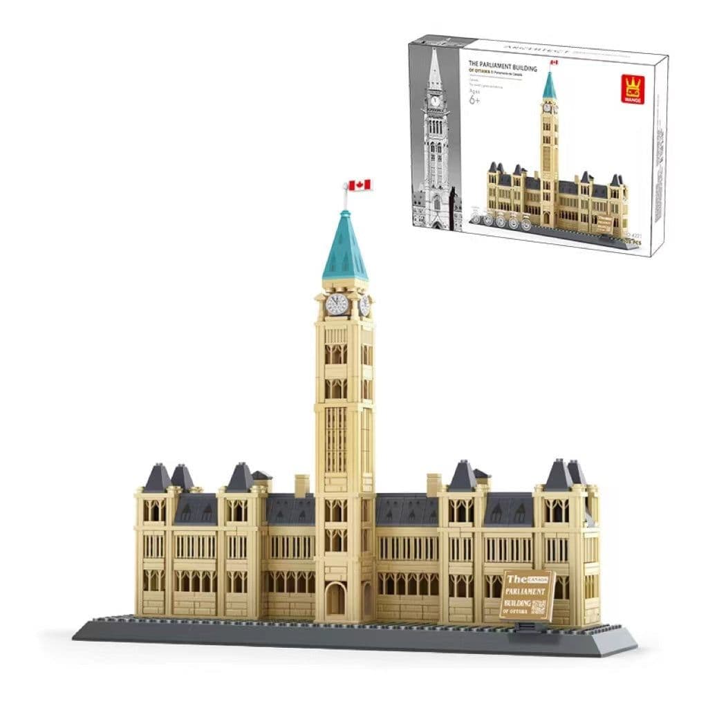 image-Wange Building Block Street View Children's Toys