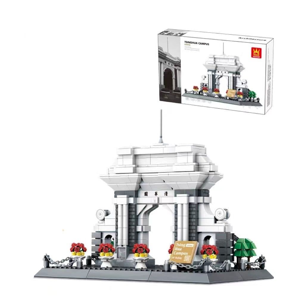 image-Wange Building Block Street View Children's Toys