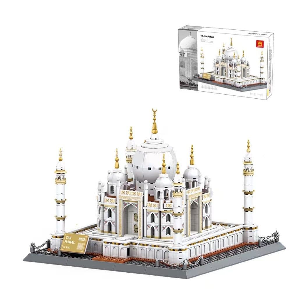 image-Wange Building Block Street View Children's Toys