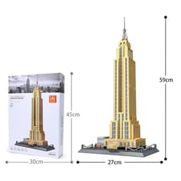 image-Wange Building Block Street View Children's Toys