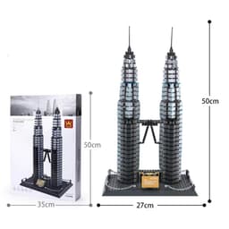 image-Wange Building Block Street View Children's Toys