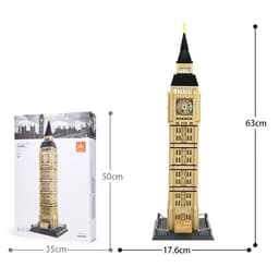 image-Wange Building Block Street View Children's Toys
