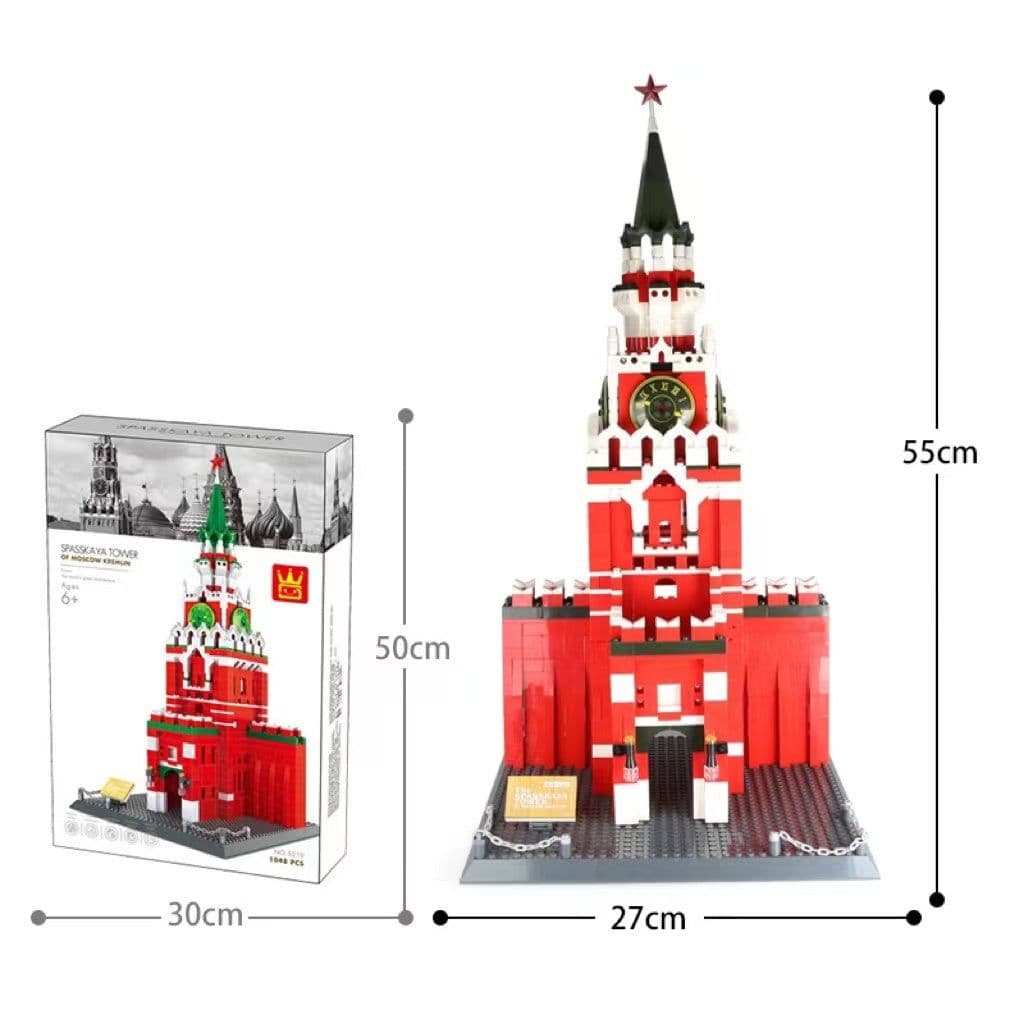 image-Wange Building Block Street View Children's Toys