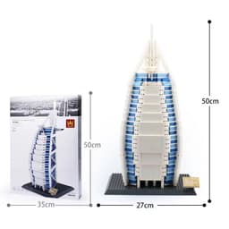image-Wange Building Block Street View Children's Toys