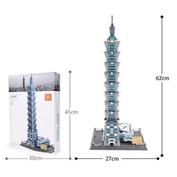 image-Wange Building Block Street View Children's Toys