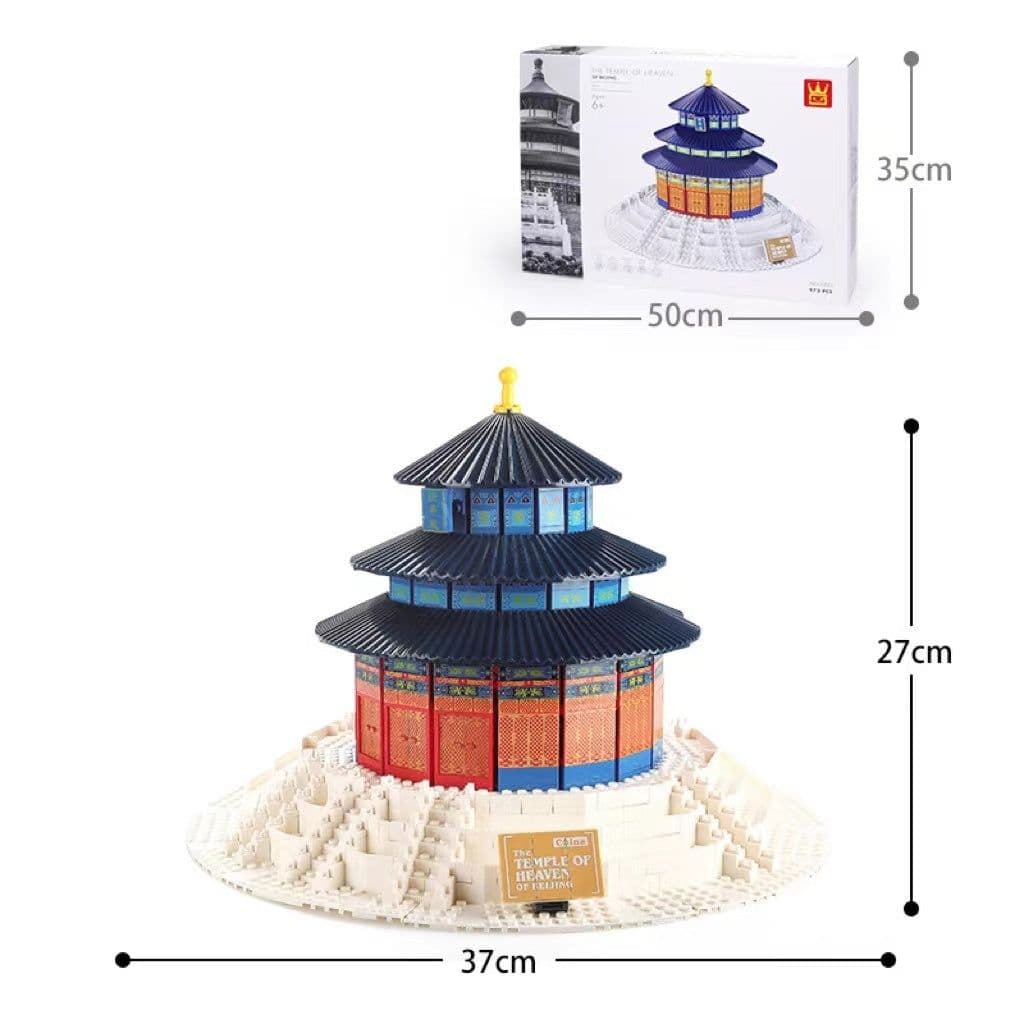 image-Wange Building Block Street View Children's Toys