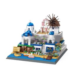 image-Wange Building Block Street View Children's Toys