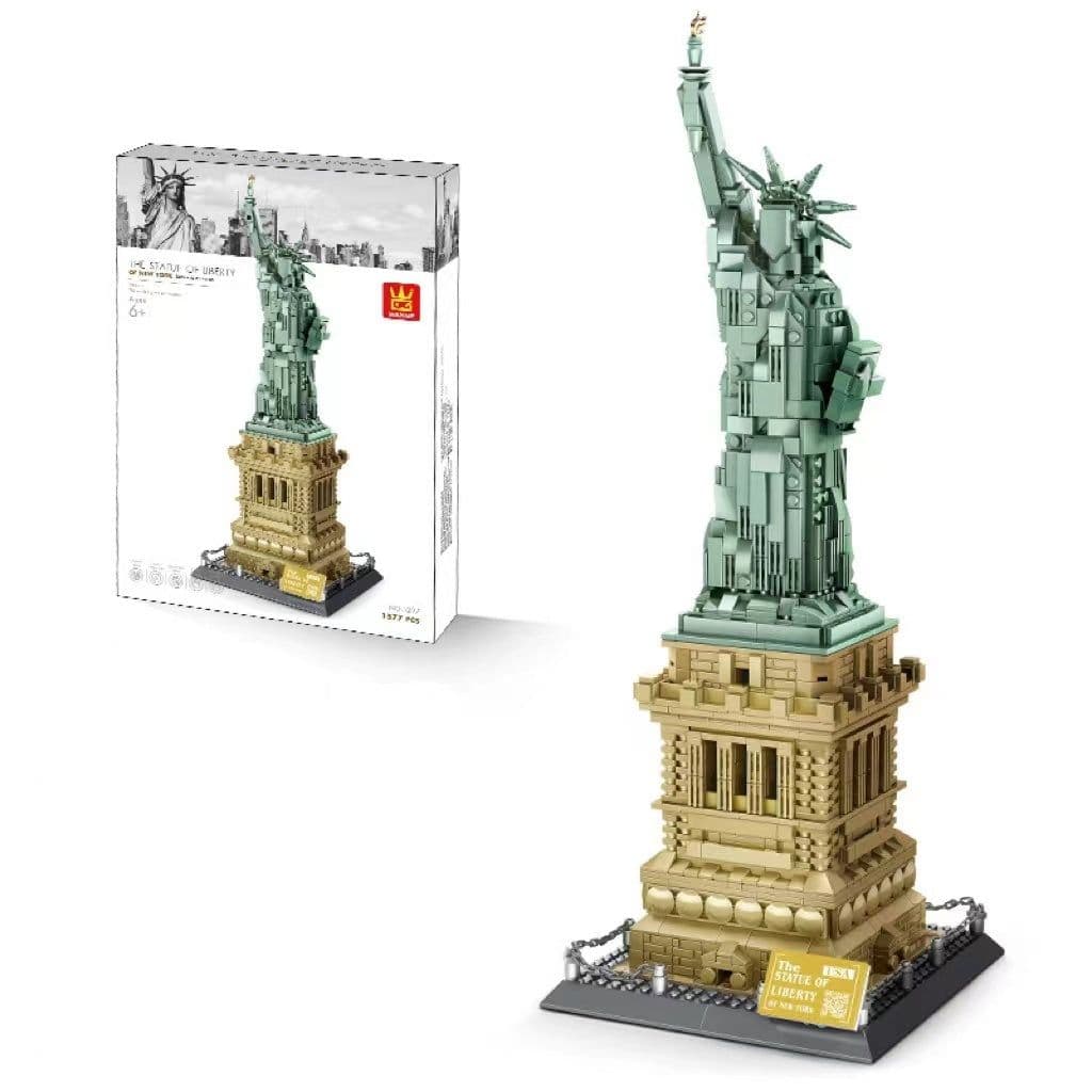 image-Wange Building Block Street View Children's Toys