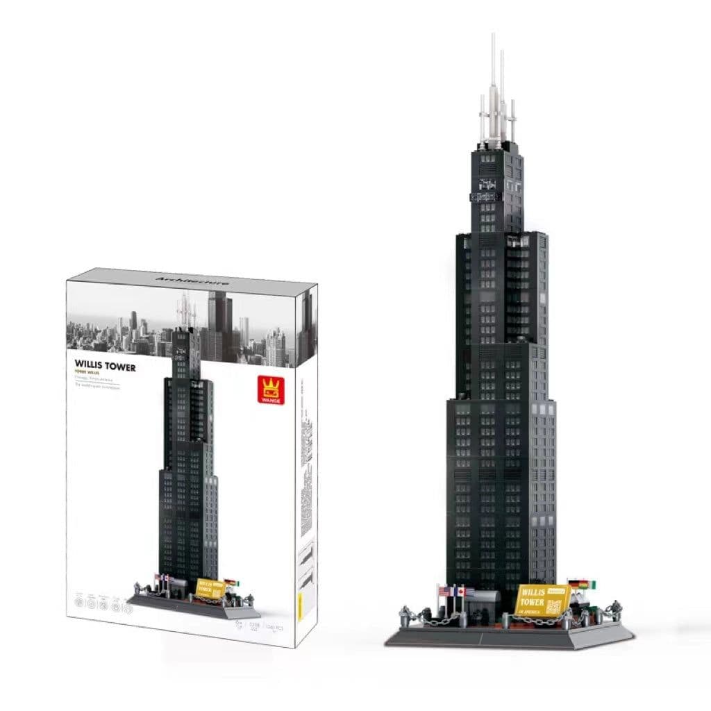 image-Wange Building Block Street View Children's Toys