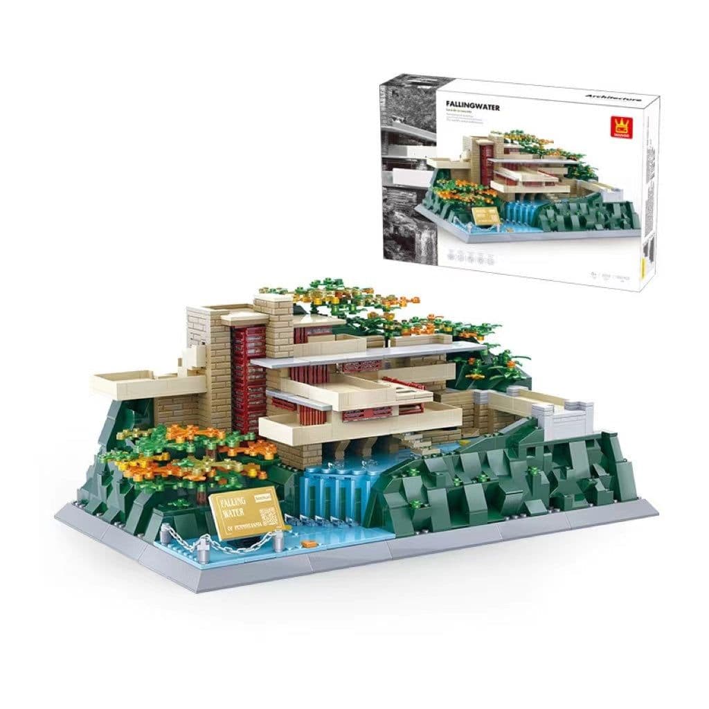 image-Wange Building Block Street View Children's Toys