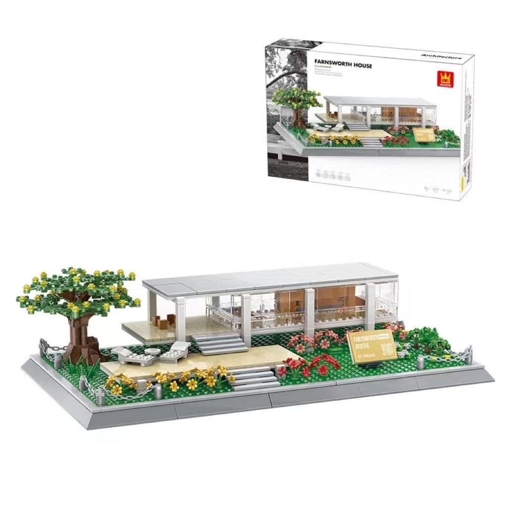image-Wange Building Block Street View Children's Toys
