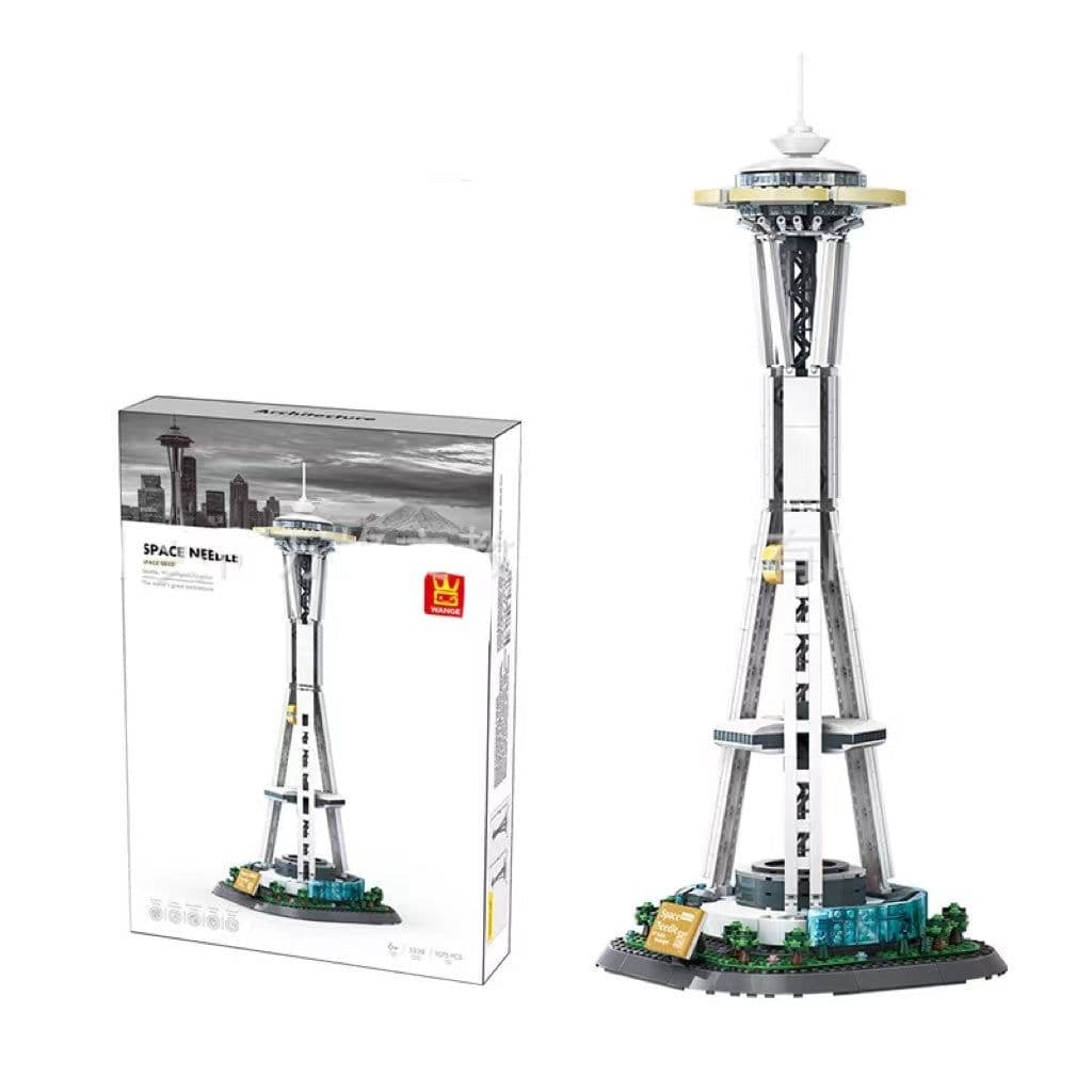 image-Wange Building Block Street View Children's Toys