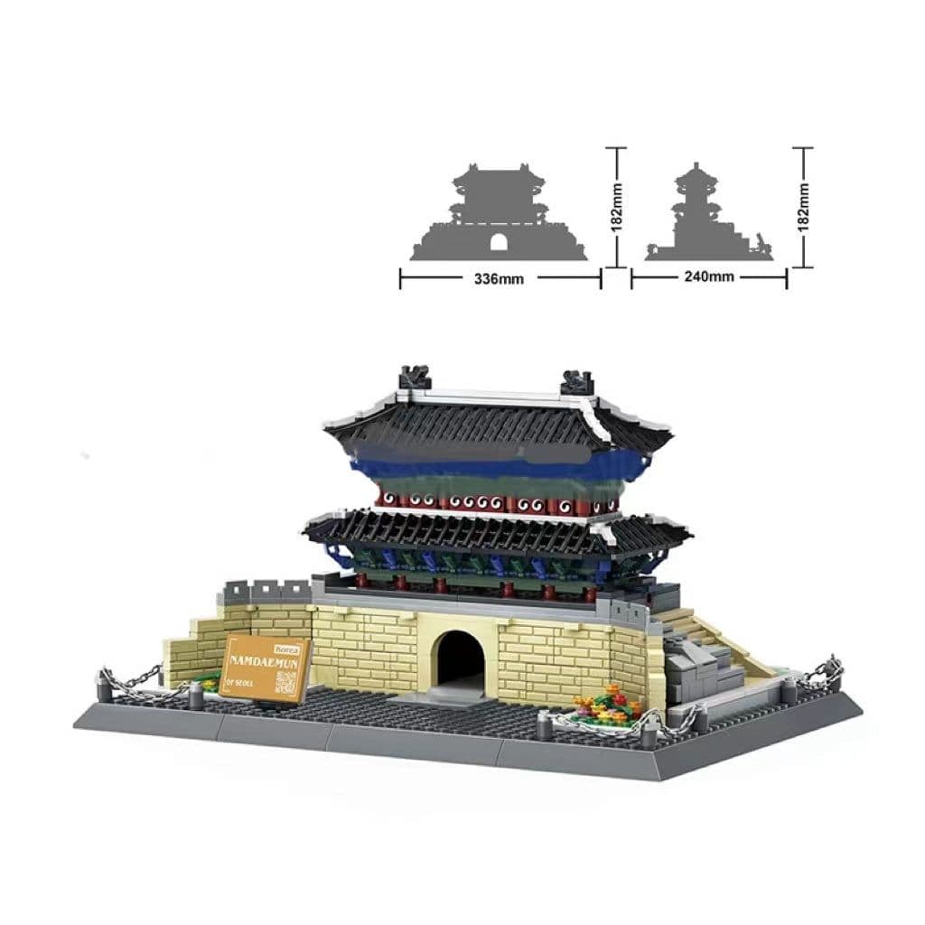 image-Wange Building Block Street View Children's Toys