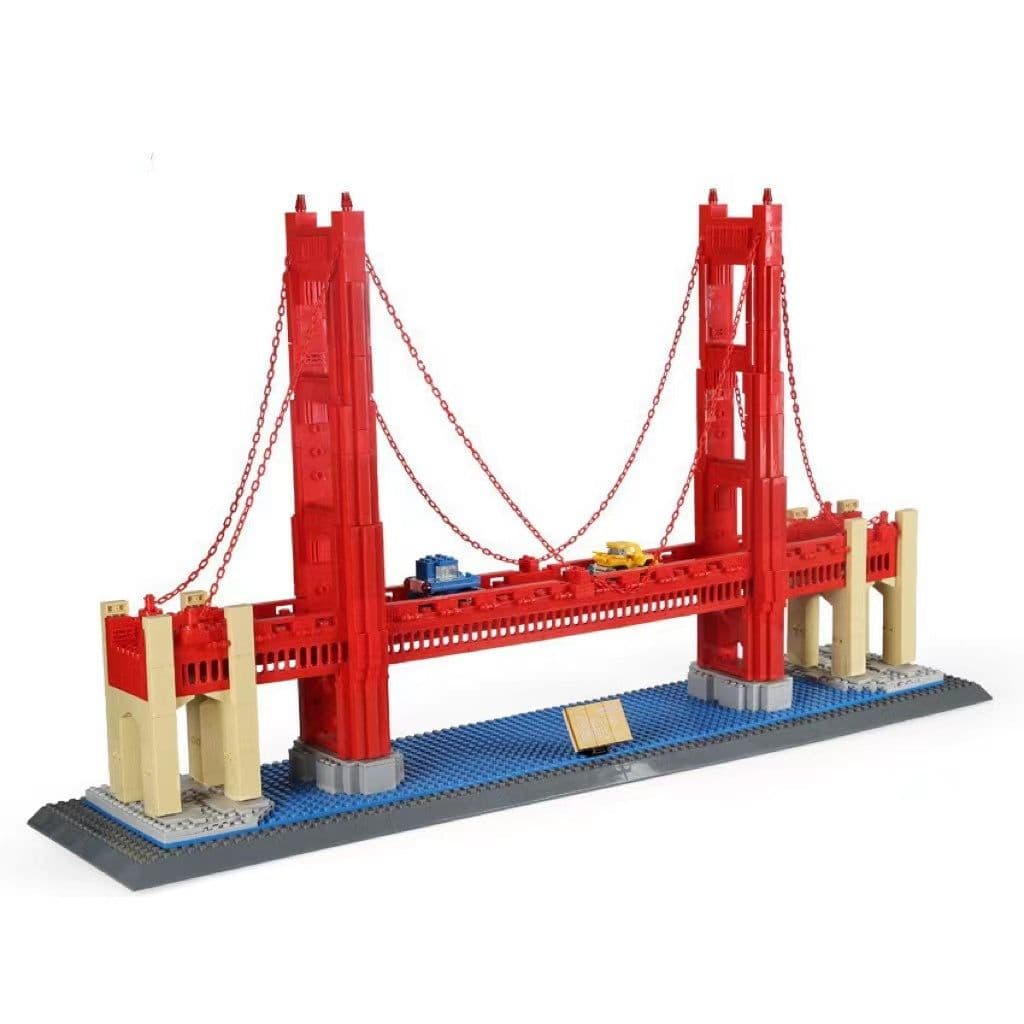 image-Wange Building Block Street View Children's Toys