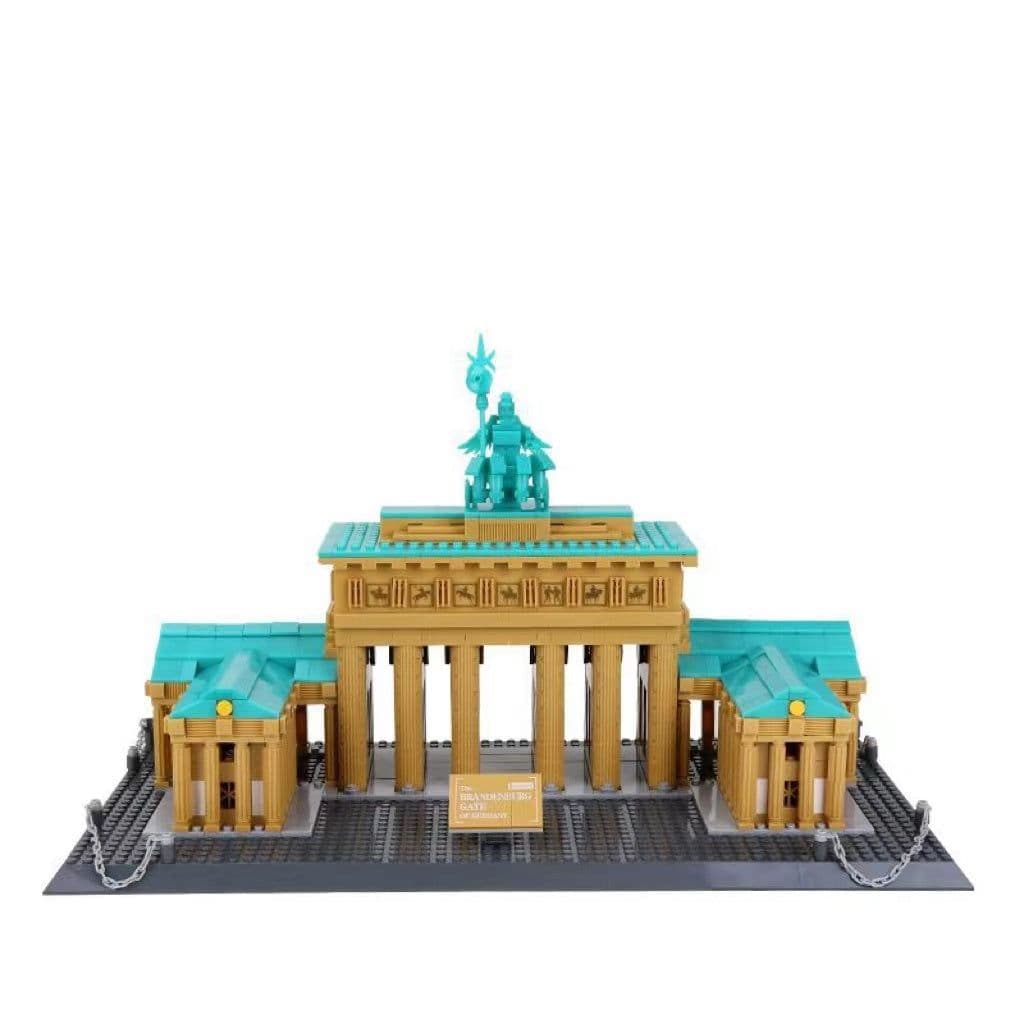 image-Wange Building Block Street View Children's Toys
