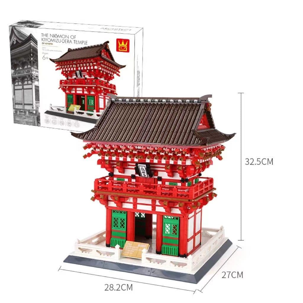 image-Wange Building Block Street View Children's Toys