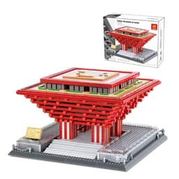 image-Wange Building Block Street View Children's Toys