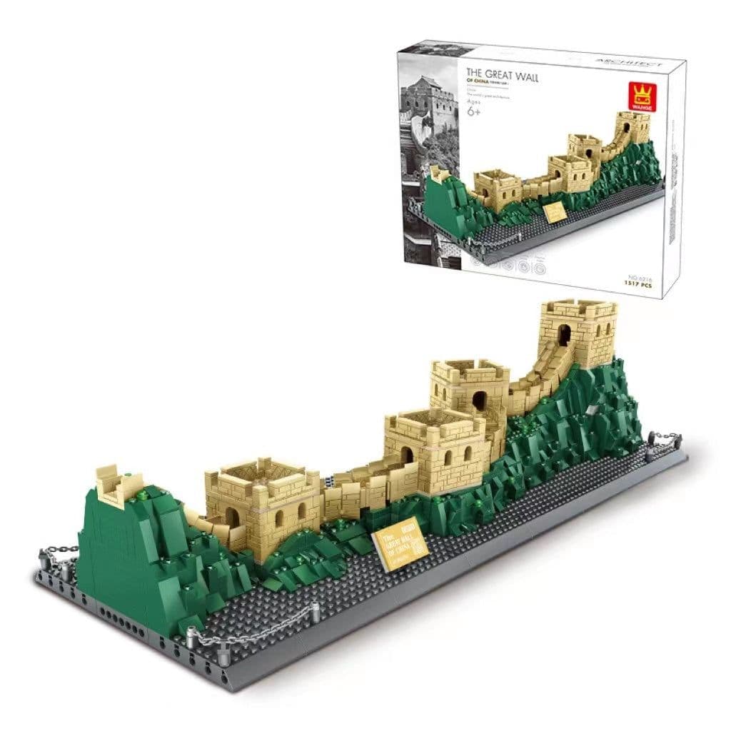 image-Wange Building Block Street View Children's Toys
